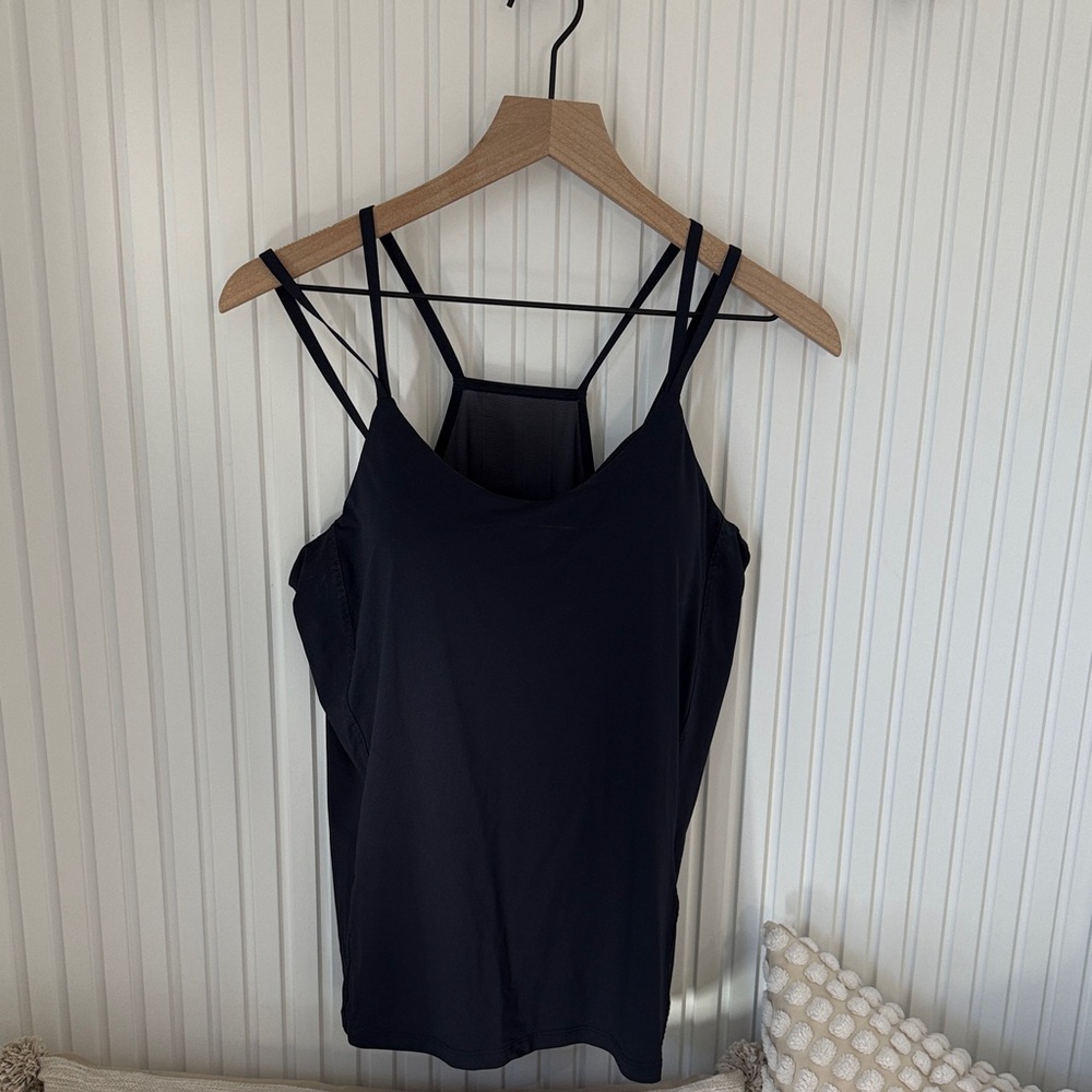 Arhleta Navy Blue Women's Sports Top